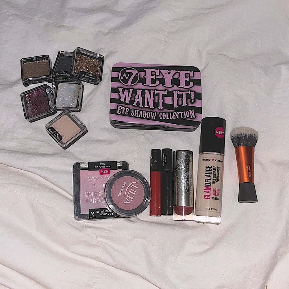 Kat Von D, wet n wild, hard candy and more